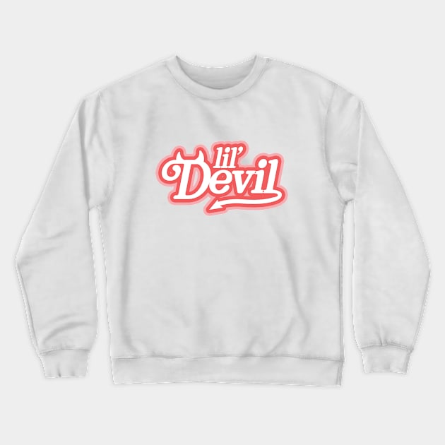 lil' devil Crewneck Sweatshirt by queenofhearts